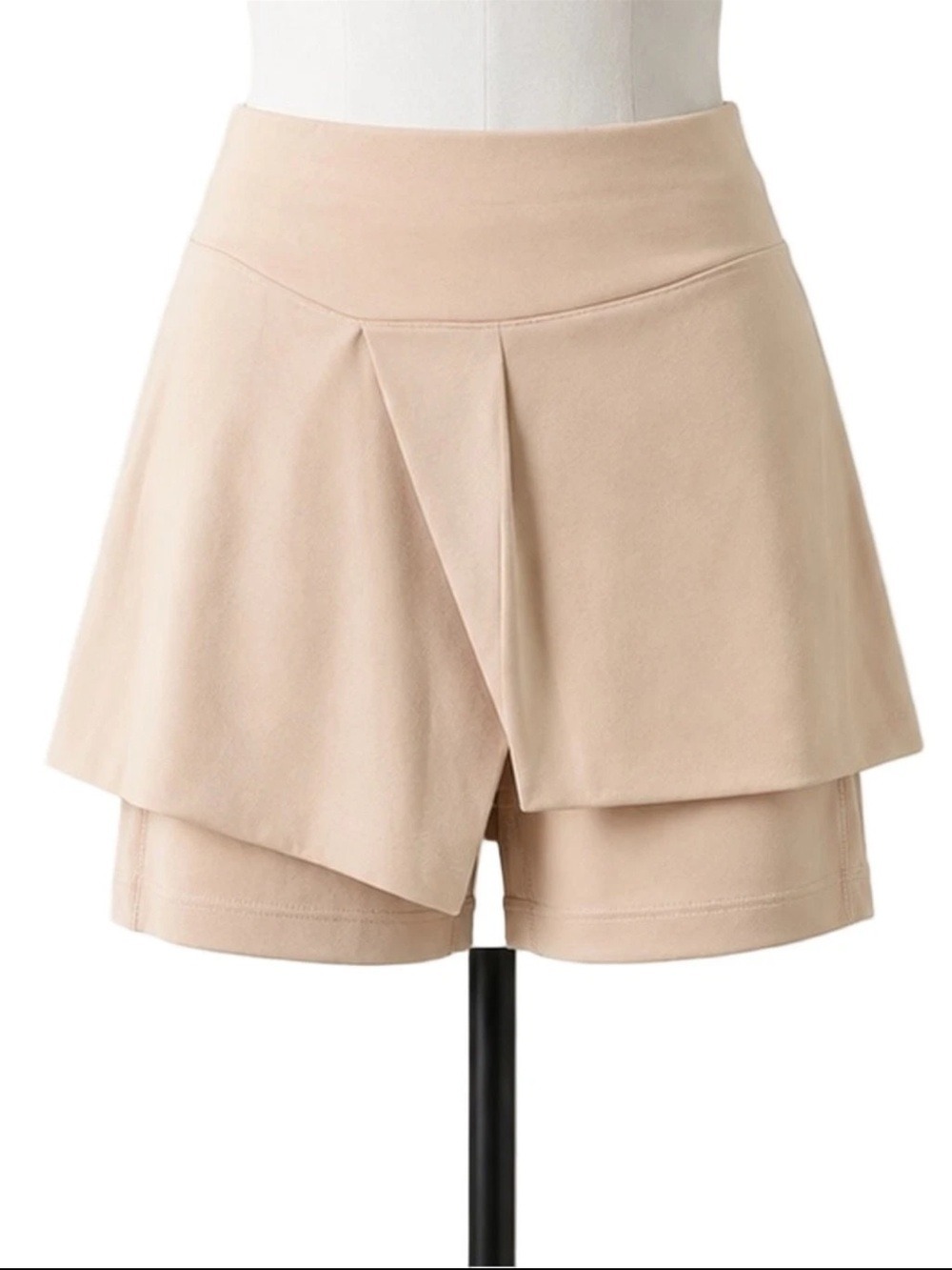 FREE PEOPLE Movement Skort Sunrise Skirted Gym Biker Shorts Neutral Peach Small